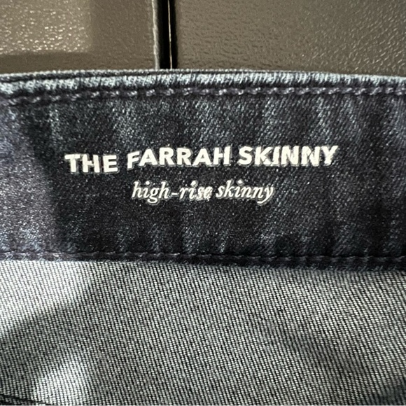 AG Adriano Goldschmied Farrah Skinny High Rise Jeans Size 27R - Picture 4 of 9